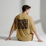 Half Moon, Half Sane Tee - Light Camel
