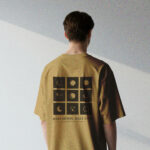 Half Moon, Half Sane Tee - Light Camel