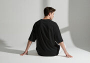 bahhr Oversized Tee – Black - Image 3