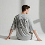 Tajziya Tee - Two-Tone Grey